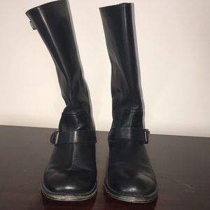 Bottega Venta Motorcycle Boots  Black size 40